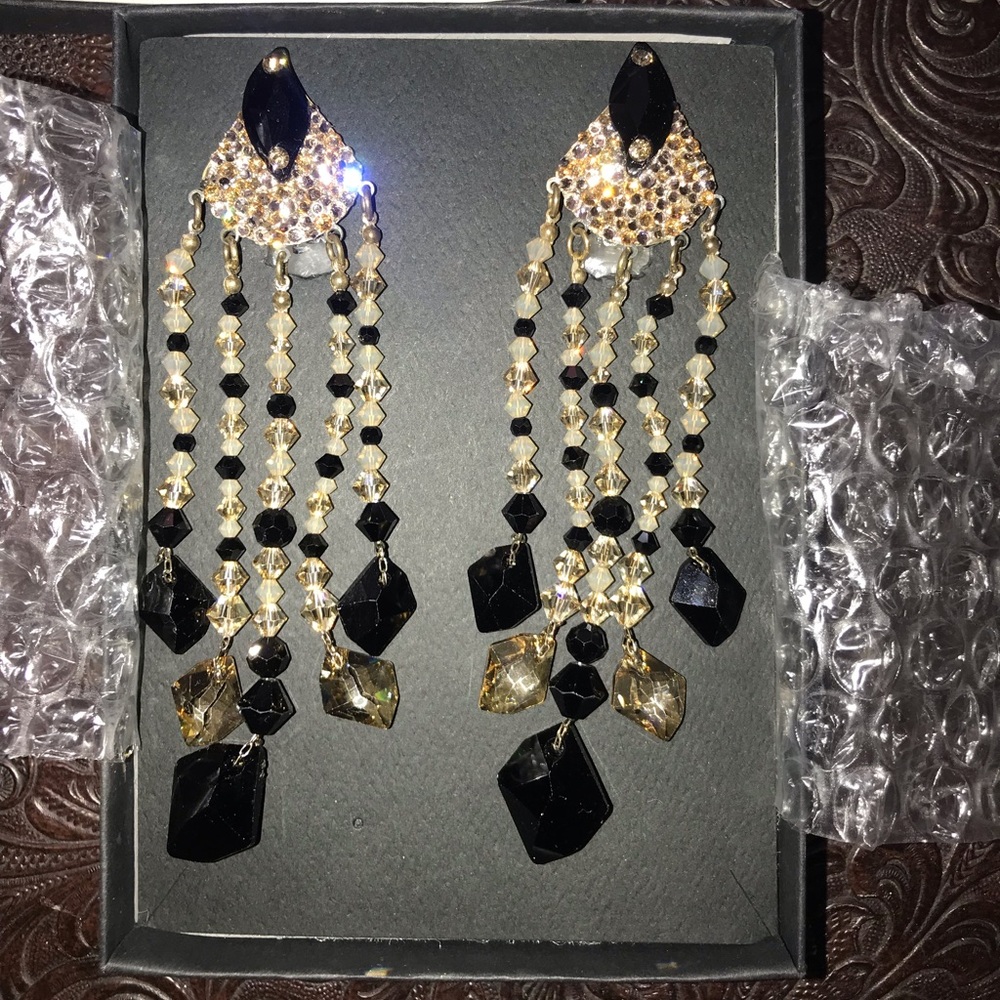 Custom Stefanie Somers earrings